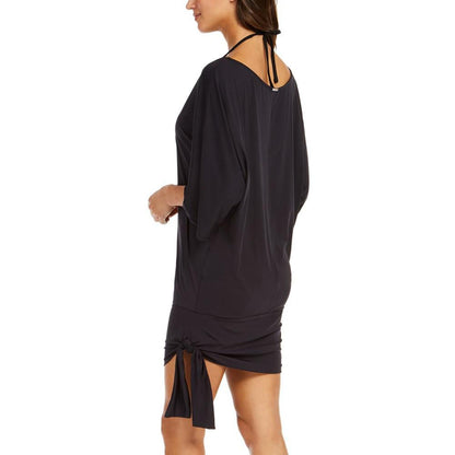 Side-Tie Swim Cover-Up