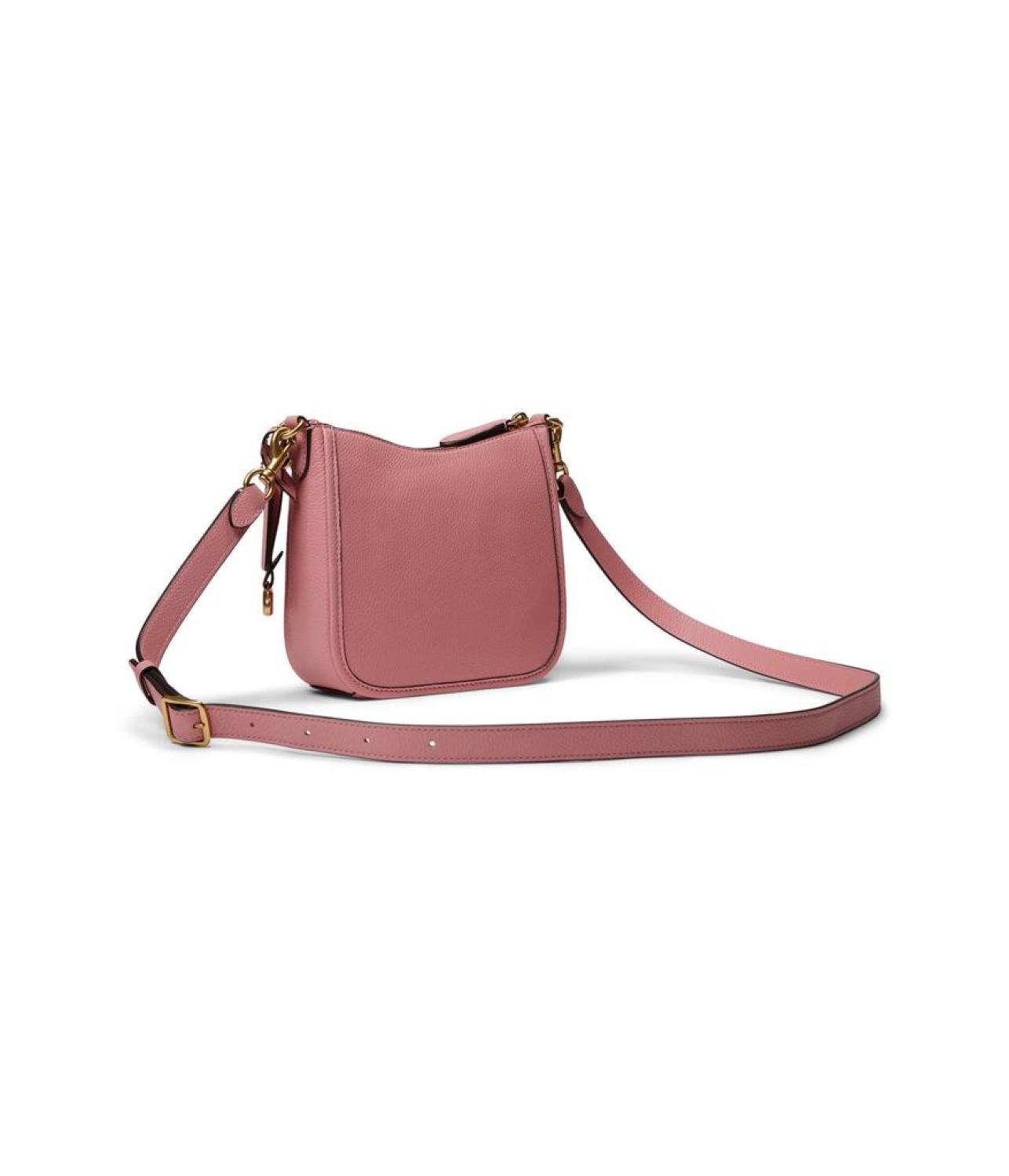 Polished Pebble Leather Chaise Crossbody 19