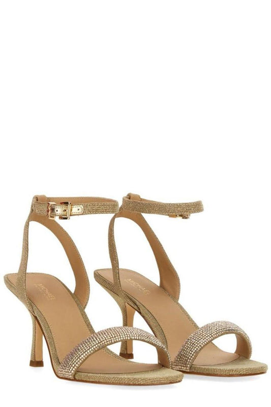 Michael Michael Kors Carrie Rhinestoned Embellished Sandals