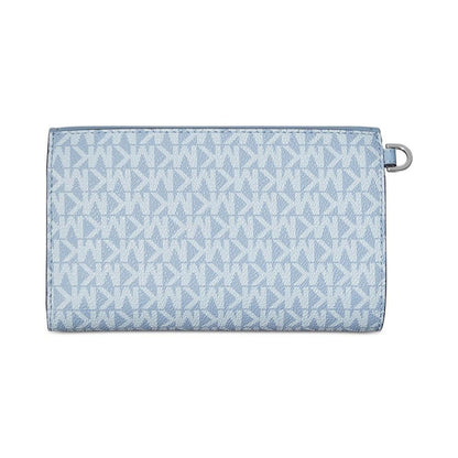 Logo Jet Set Charm Flap Wristlet