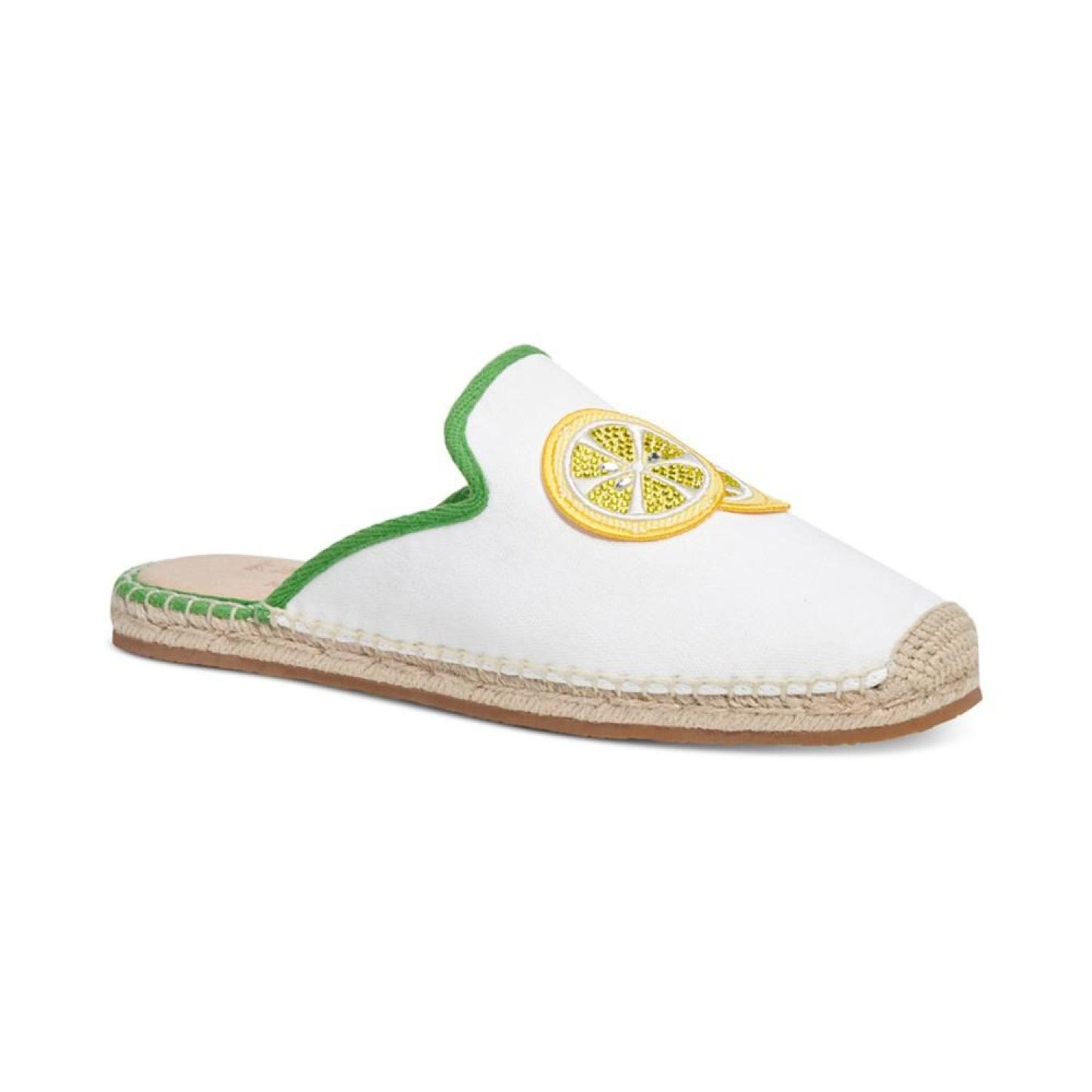 Women's Azure Lemon Espadrille Mule Flats