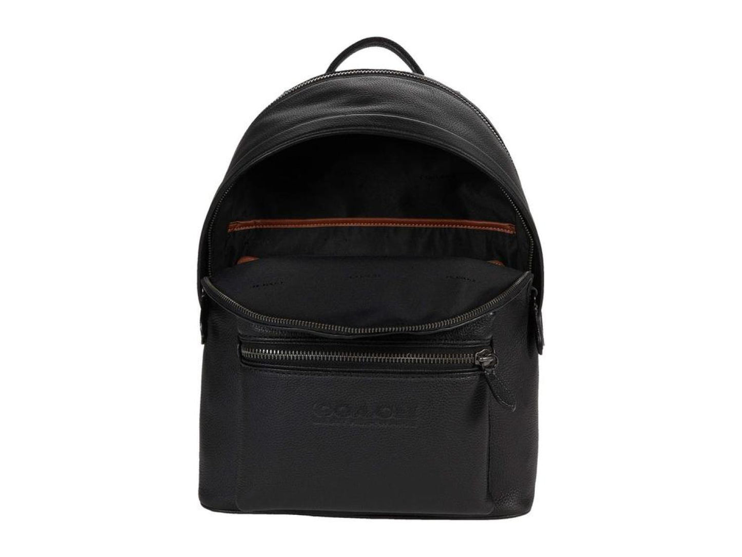 Charter Backpack in Refined Pebbled Leather