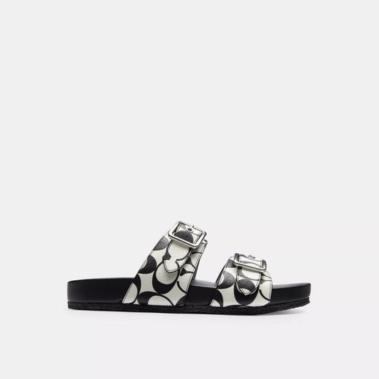 Coach Outlet Allanah Sandal In Signature Canvas