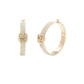 Buckle Hoop Earrings