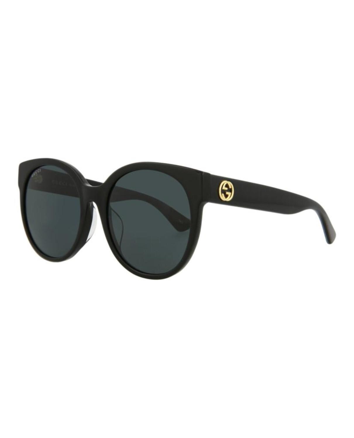 Round-Frame Acetate Sunglasses