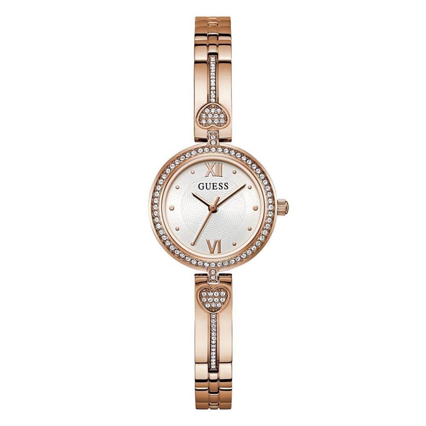 Women's Analog Rose Gold-Tone Stainless Steel Watch 27mm