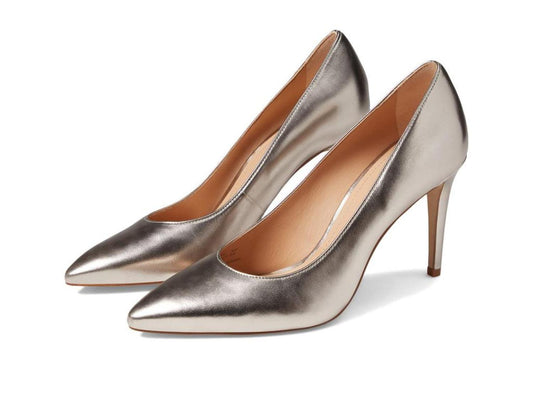 Skyler Metallic Leather Pump