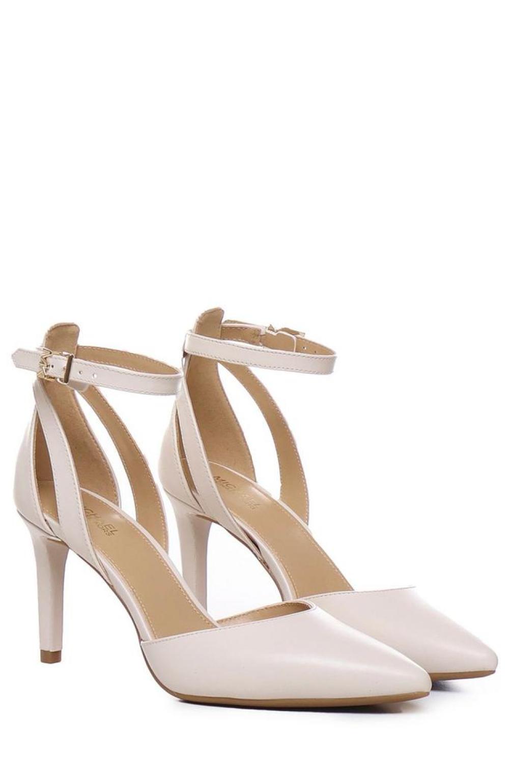 Michael Michael Kors Pointed Toe Buckled Pumps