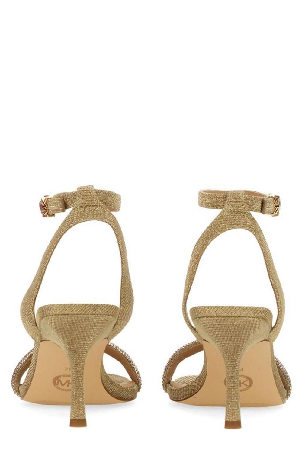 Michael Michael Kors Carrie Rhinestoned Embellished Sandals