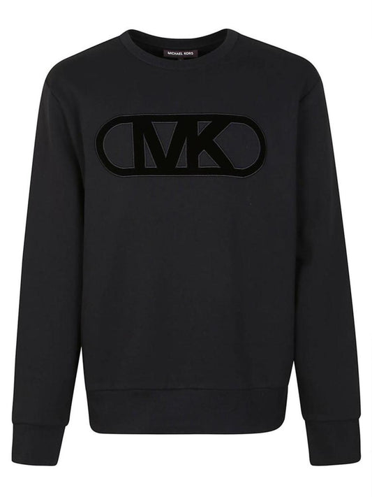 Michael Kors Empire Logo Flocked Sweatshirt