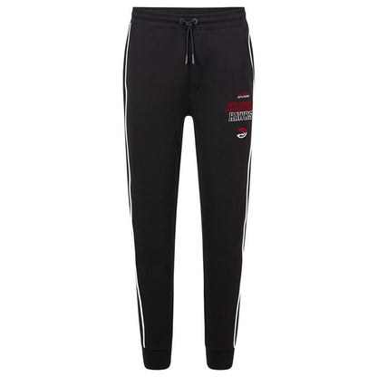 Men's Boss NBA Flock-Print Logo Tracksuit Bottoms