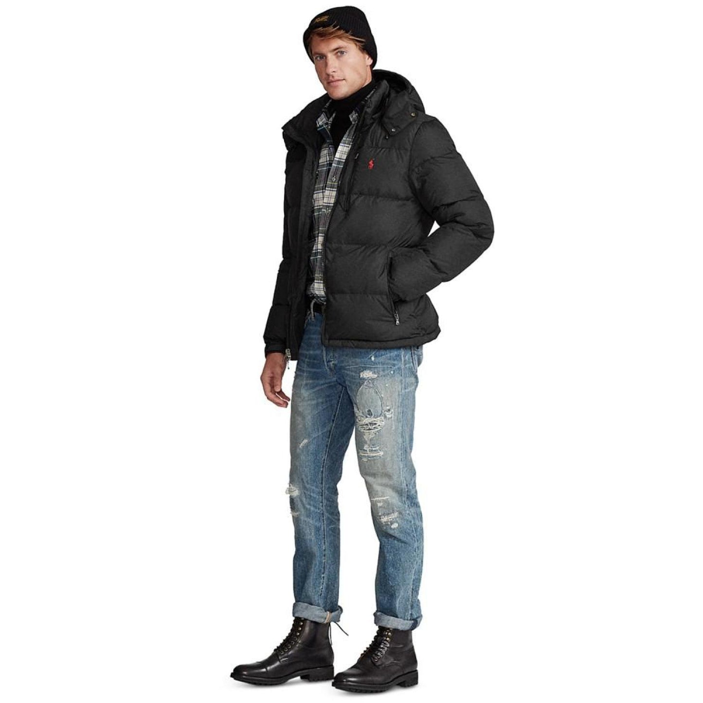 Men's Water-Repellent Down Jacket