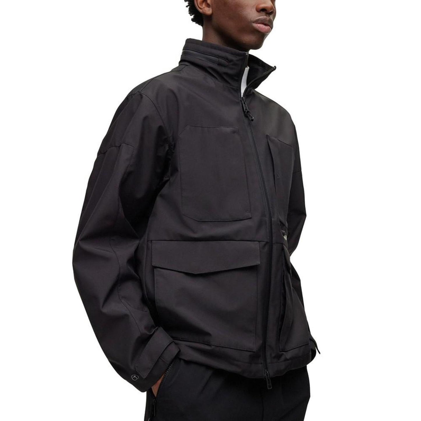 Men's Reflective Element Water-Repellent Jacket