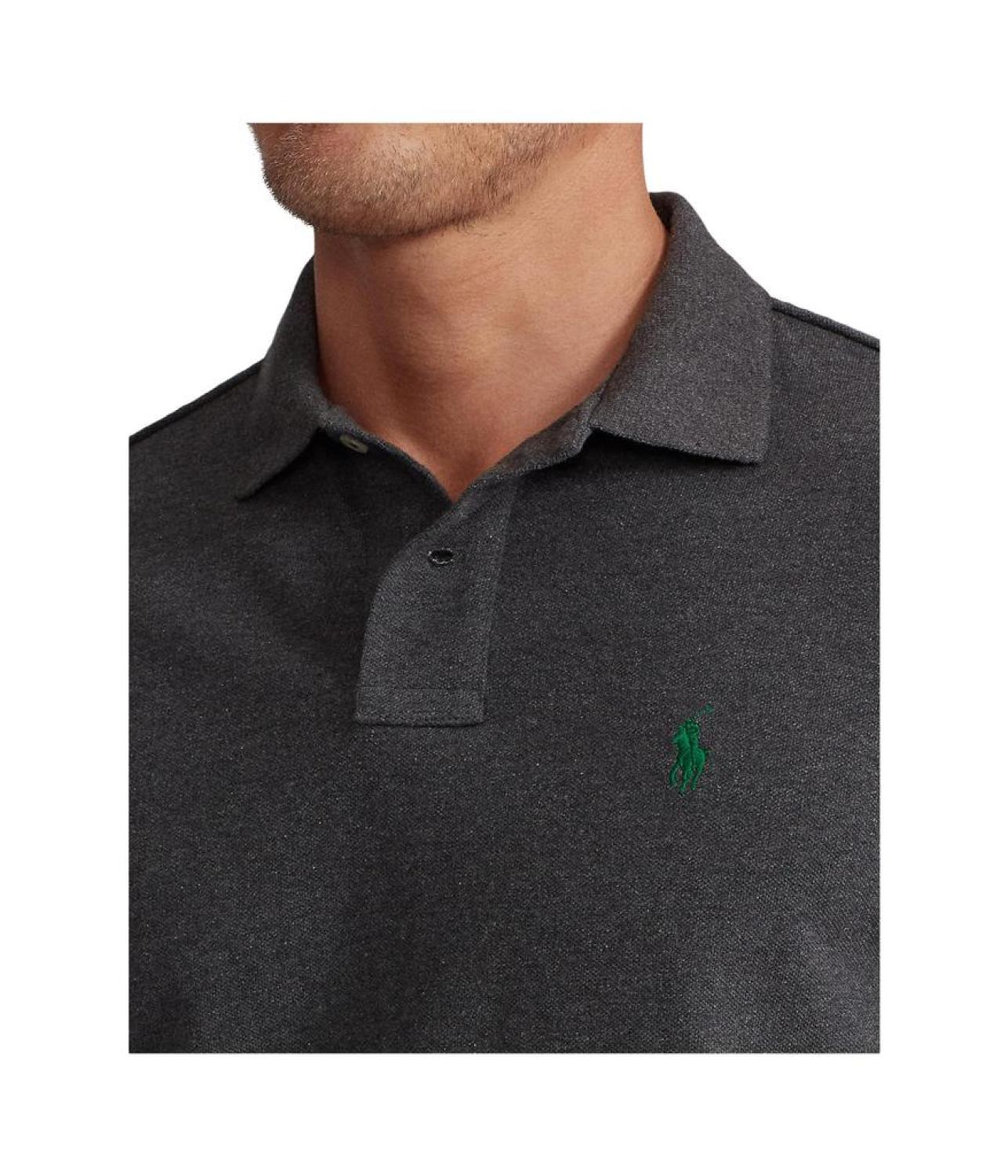 Classic Fit Mesh Polo