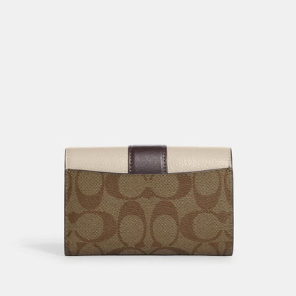 Coach Outlet Medium Grace Wallet In Signature Canvas