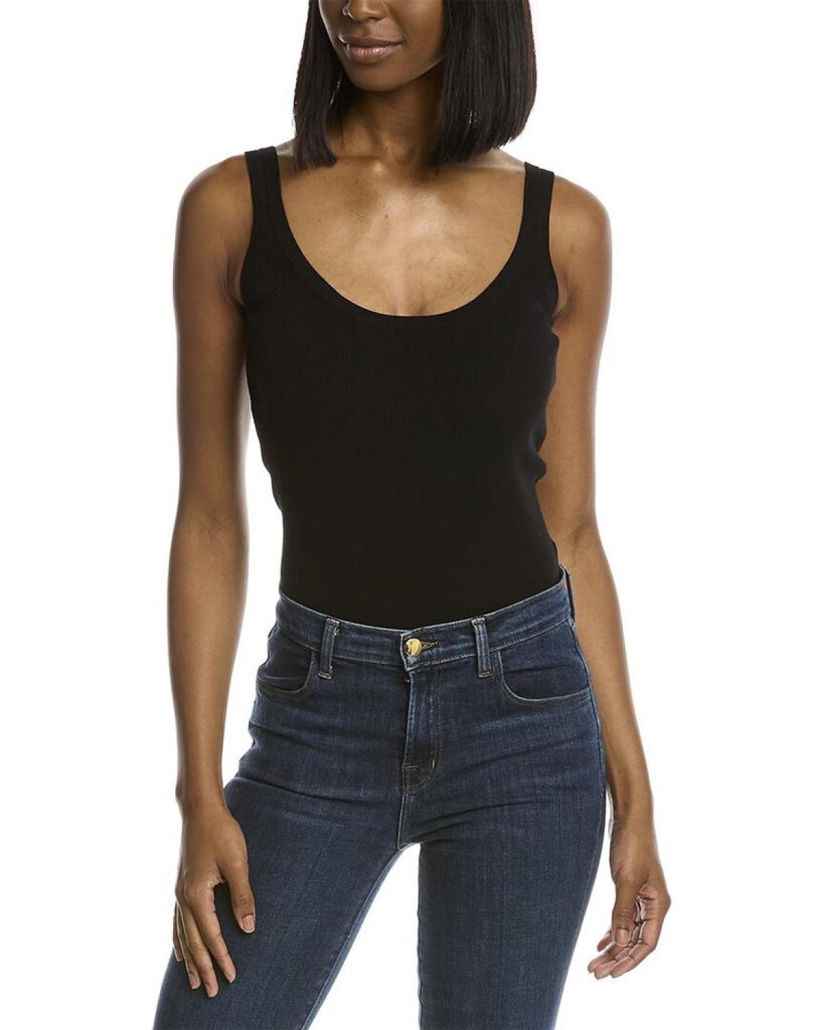 Michael Kors Rib Tank Bodysuit