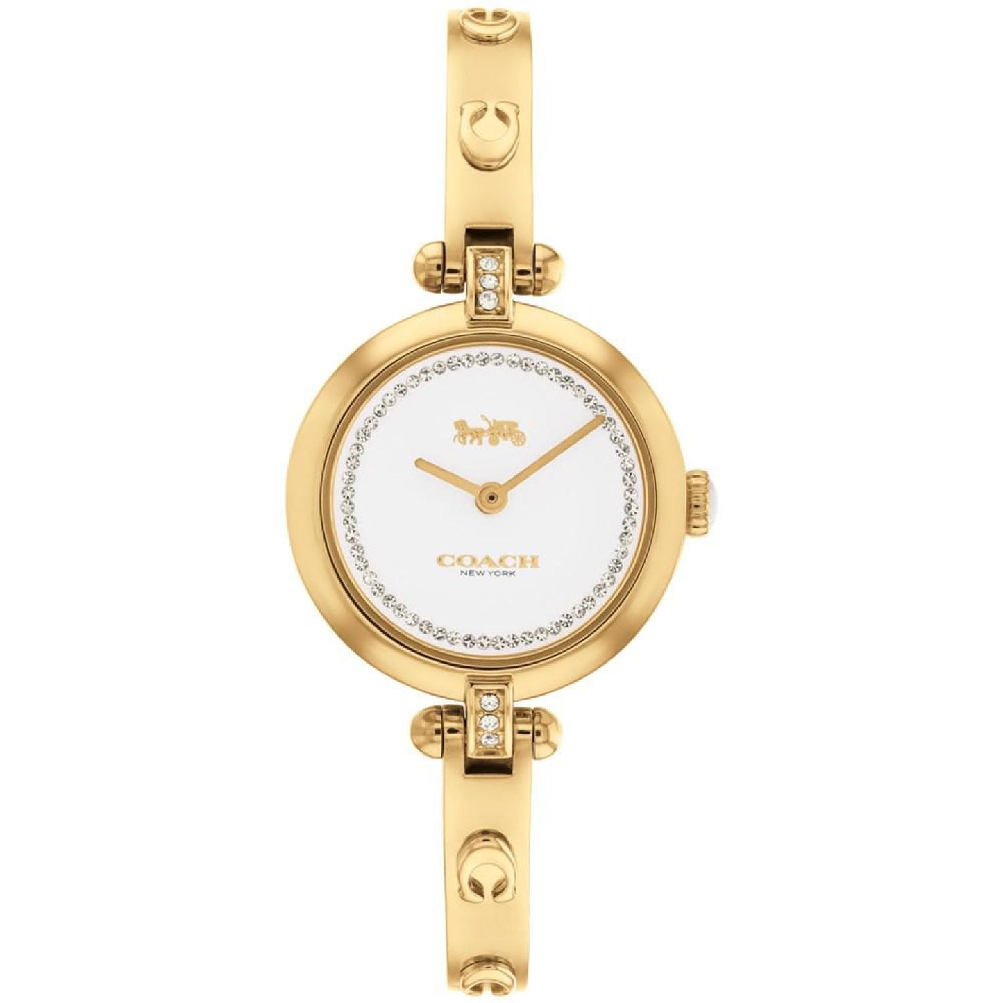 Women's Cary Gold-Tone Bangle Bracelet Watch, 26mm