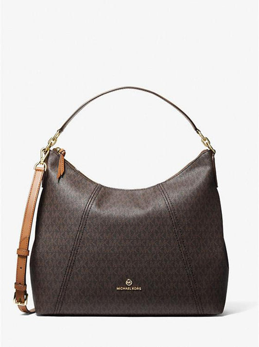 Sienna Large Logo Shoulder Bag