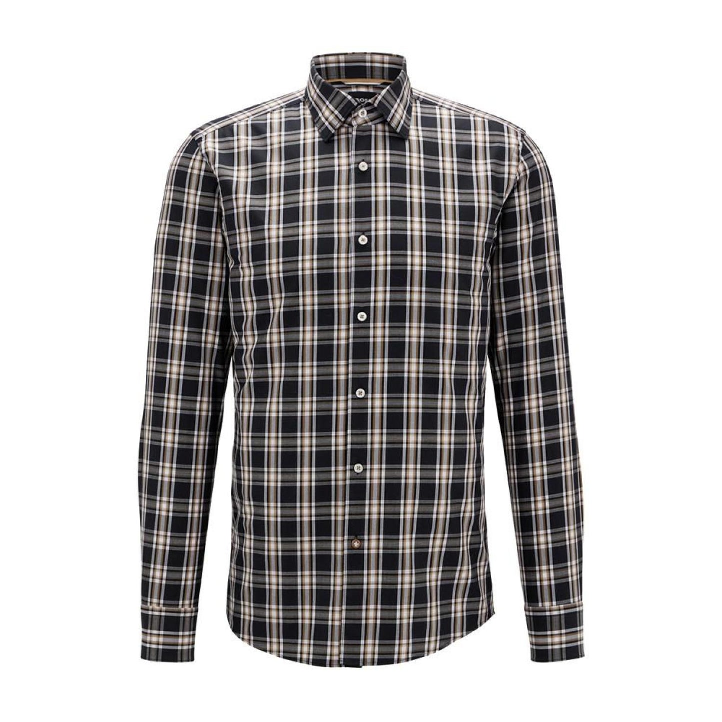 Men's Checked Casual-Fit Shirt