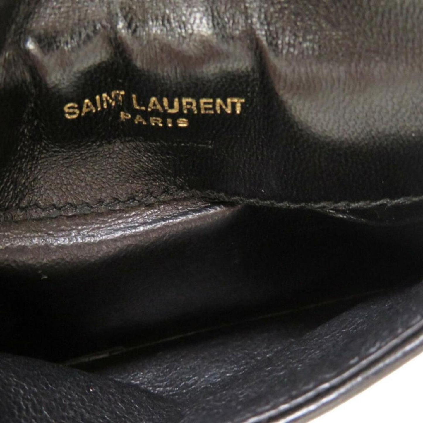 Saint Laurent  Leather Wallet  (Pre-Owned)