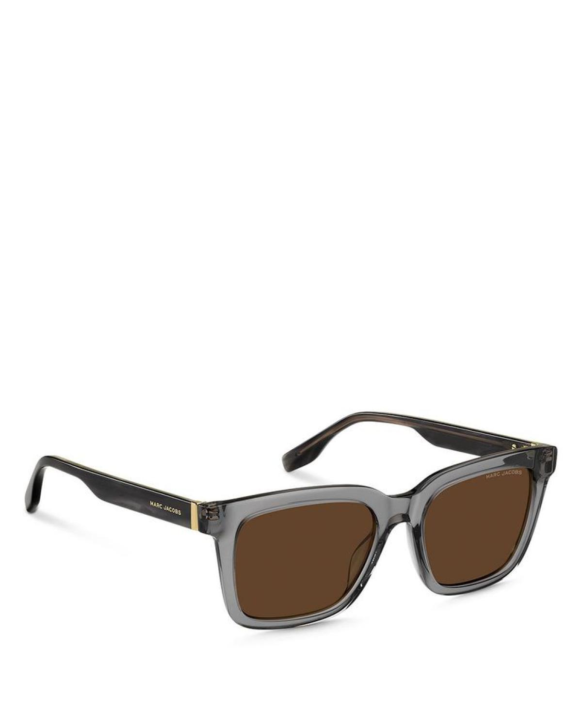 Marc Rectangular Sunglasses, 54mm