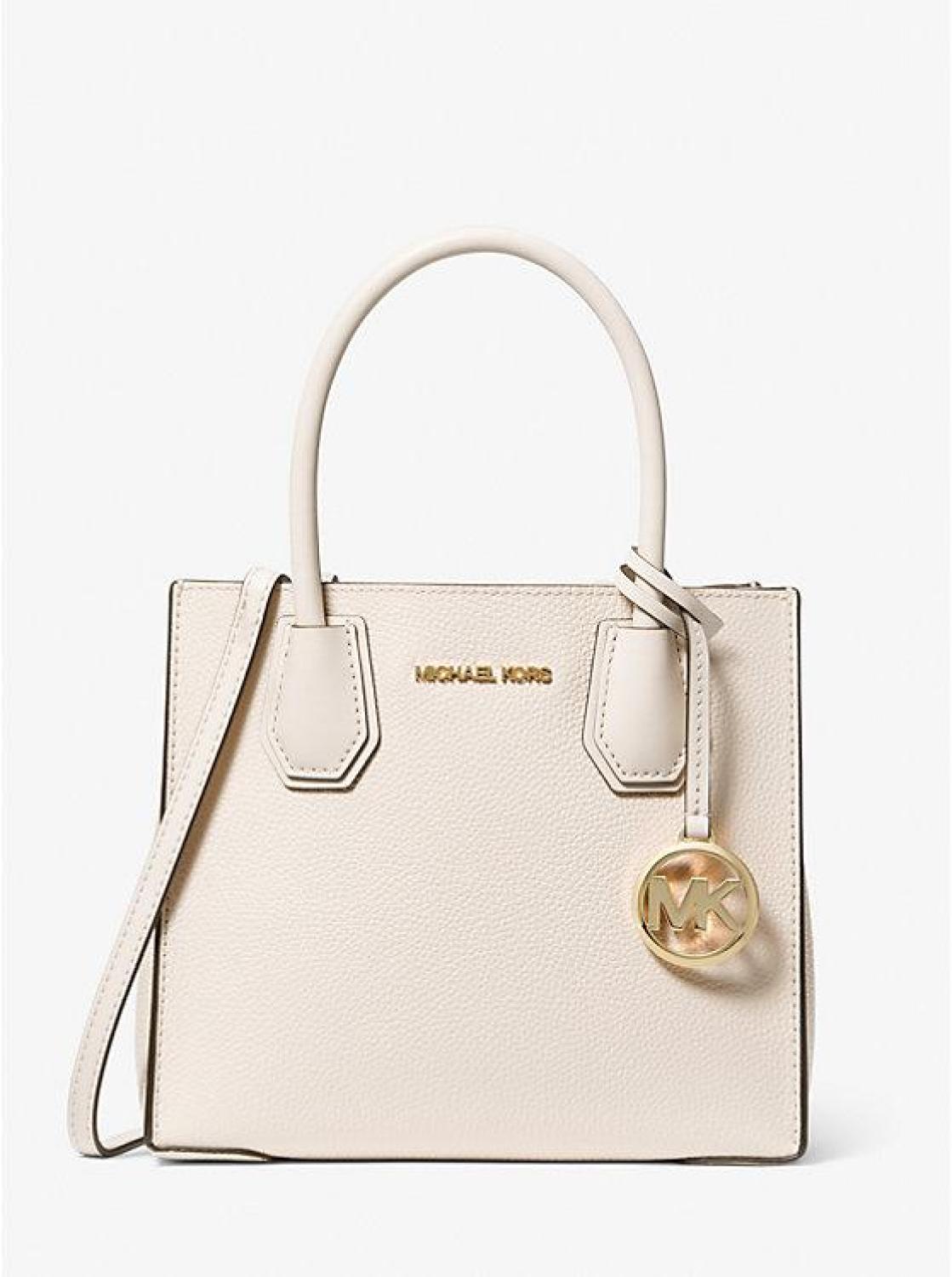 Mercer Medium Pebbled Leather Crossbody Bag