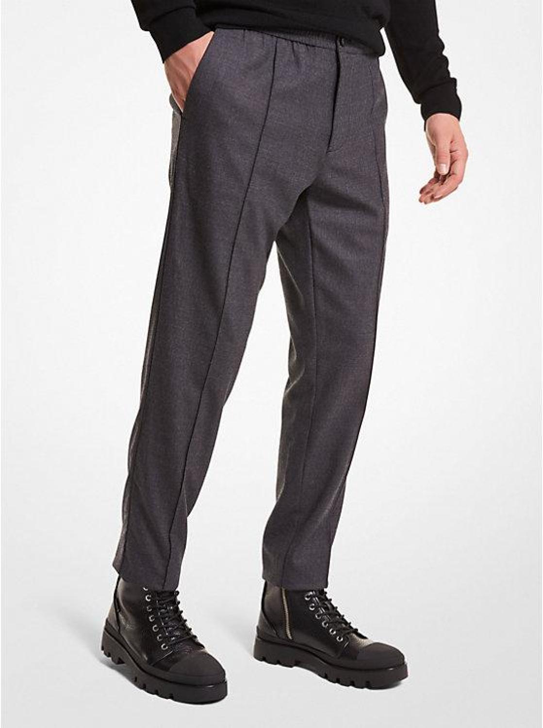 Stretch Wool Flannel Pants