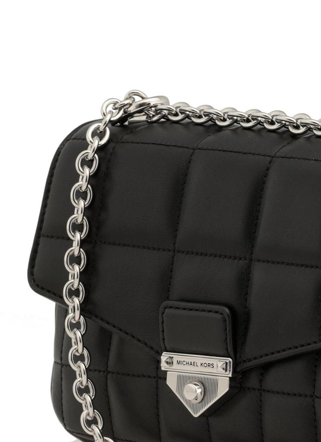 Michael Kors Collection Soho Chain-Linked Quilted Shoulder Bag