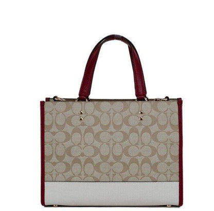 COACH Dempsey Medium Lunar New Year Rabbit Signature Carryall Tote Women's Bag