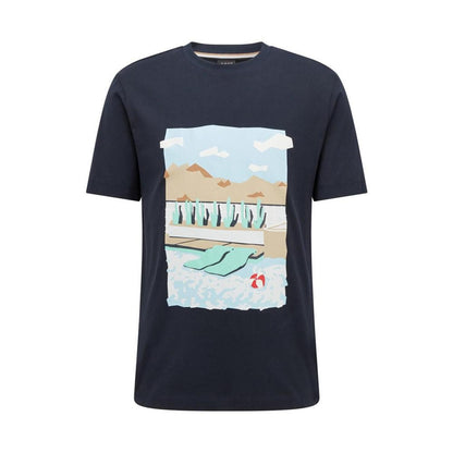 Men's Summery Artwork Regular-Fit T-shirt