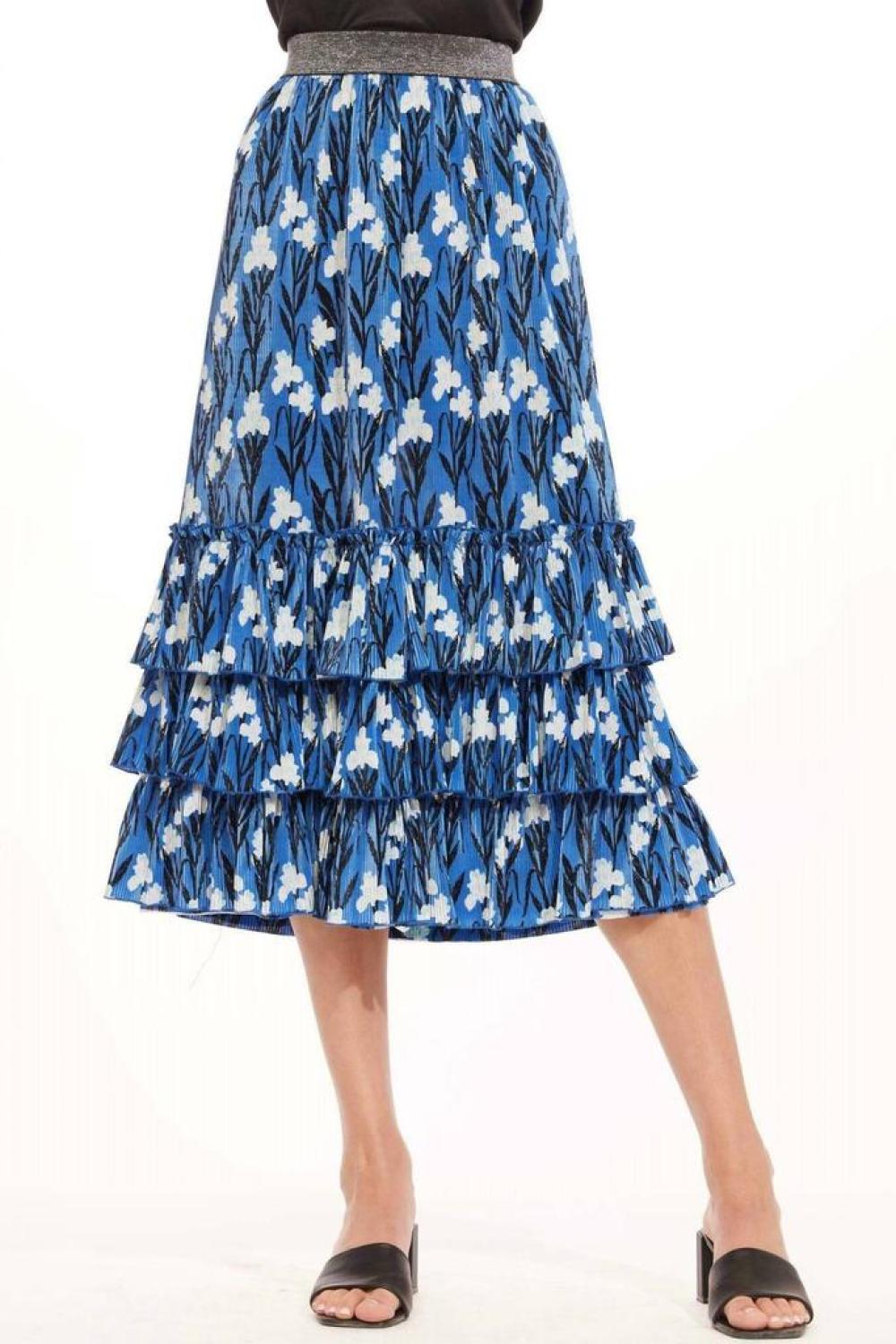 Enver Skirt In Blue Iris