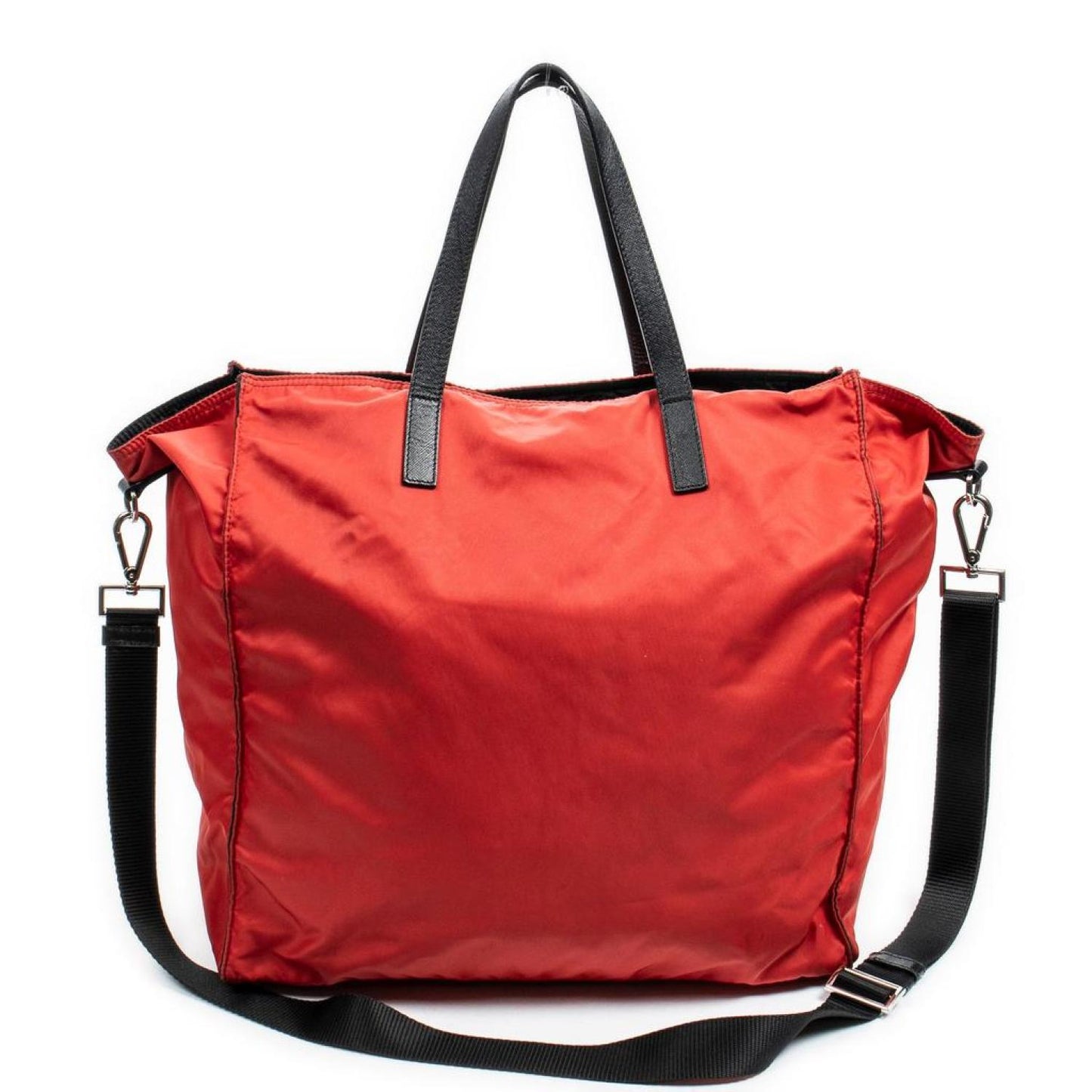 Large Nylon Open Shopping Tote