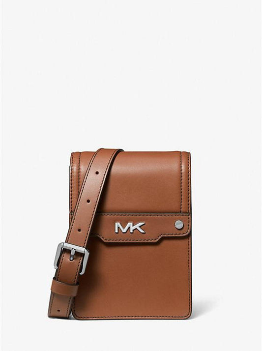 Varick Leather Smartphone Crossbody Bag