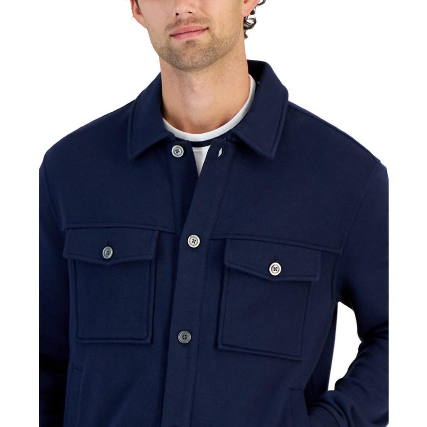 Men's Classic Fit Button-Front Trucker Jacket