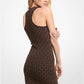 Logo Jacquard Tank Dress