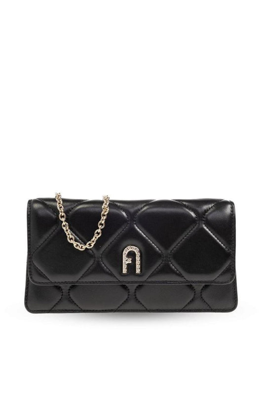 Furla Diamante Quilted Mini Shoulder Bag