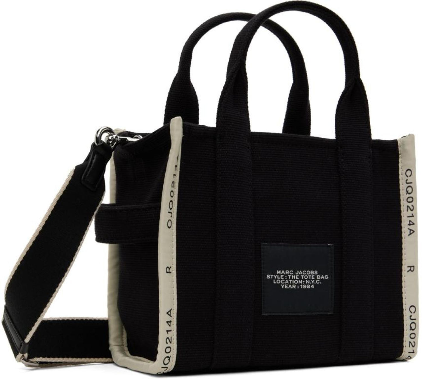 Black 'The Jacquard Small' Tote