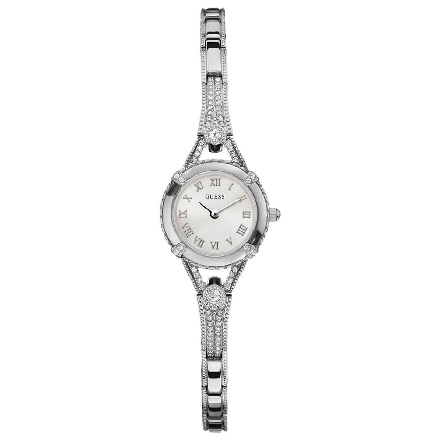 Watch, Women's Silver Tone Bracelet 22mm U0135L1