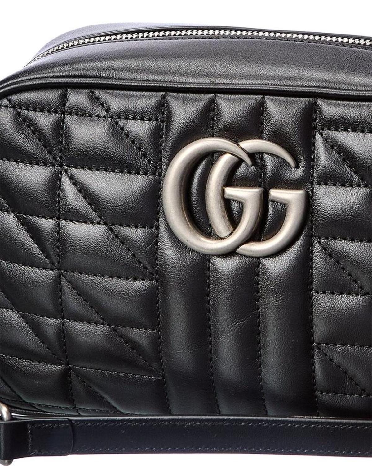 Gucci GG Marmont Small Matelasse Leather Shoulder Bag