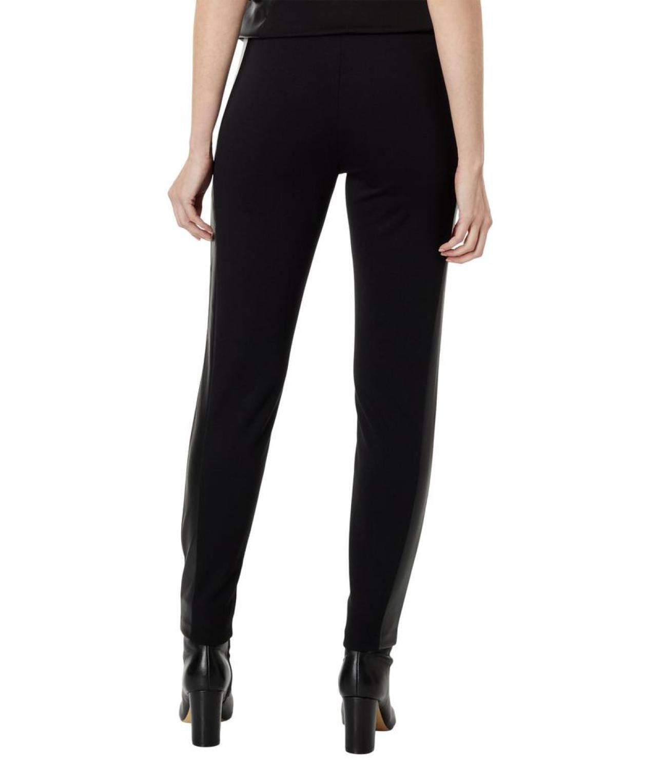 Zip Front Leather Leggings