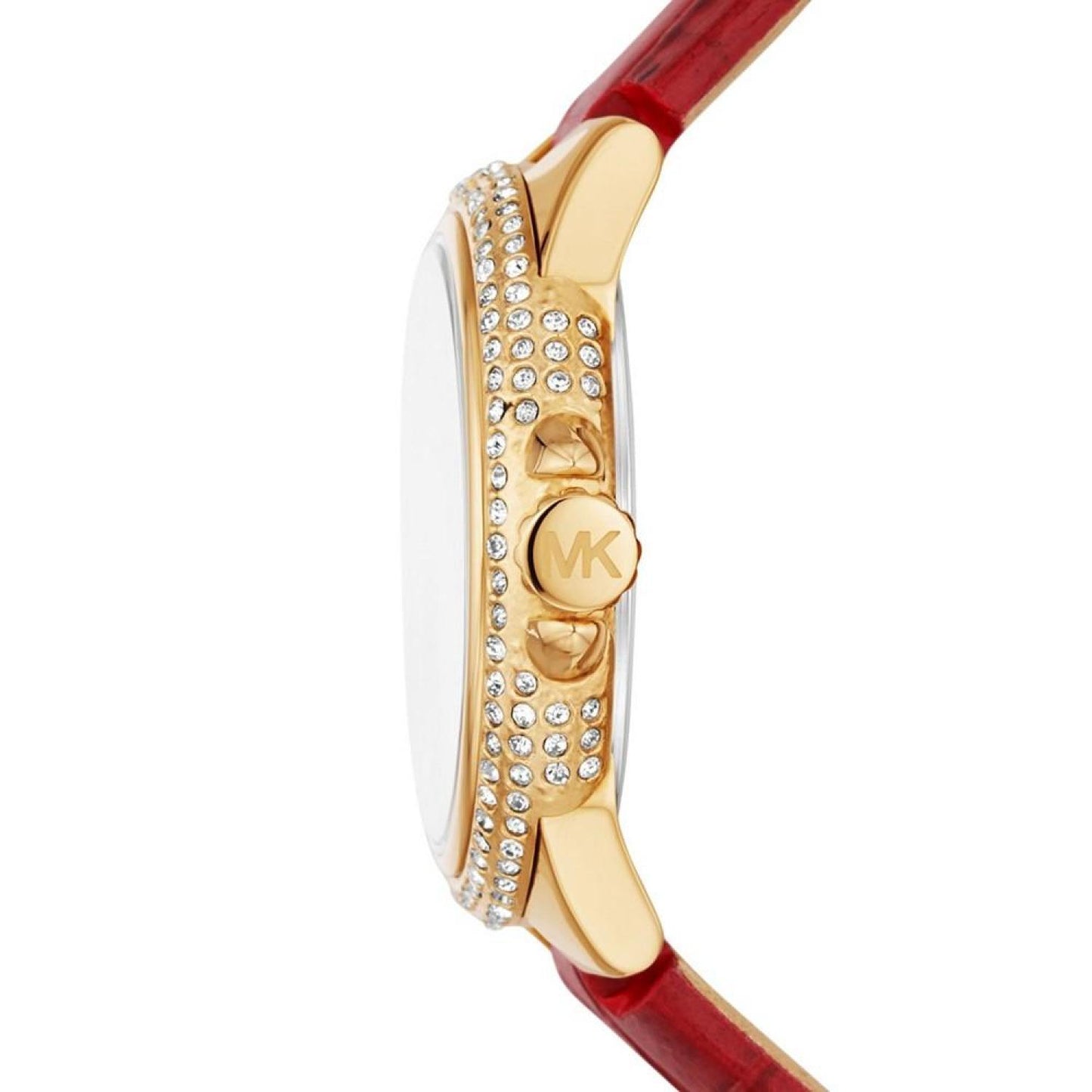 Women's Camille Three-Hand Red Leather Watch 33mm