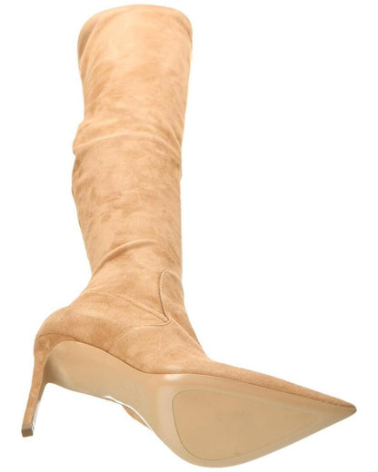 Michael Kors Collection Elle Runway Suede Thigh-High Boot