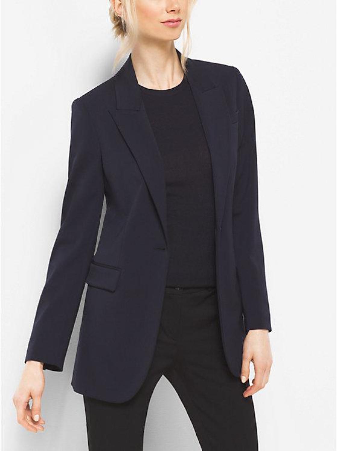 Stretch-Wool Blazer