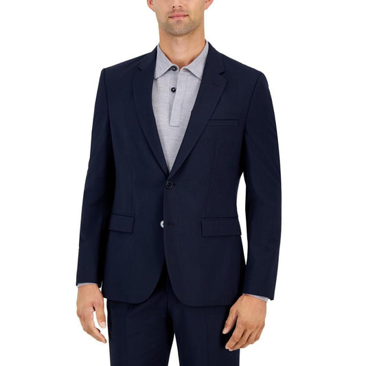 Men's Modern-Fit Solid Wool Blend Suit Jacket