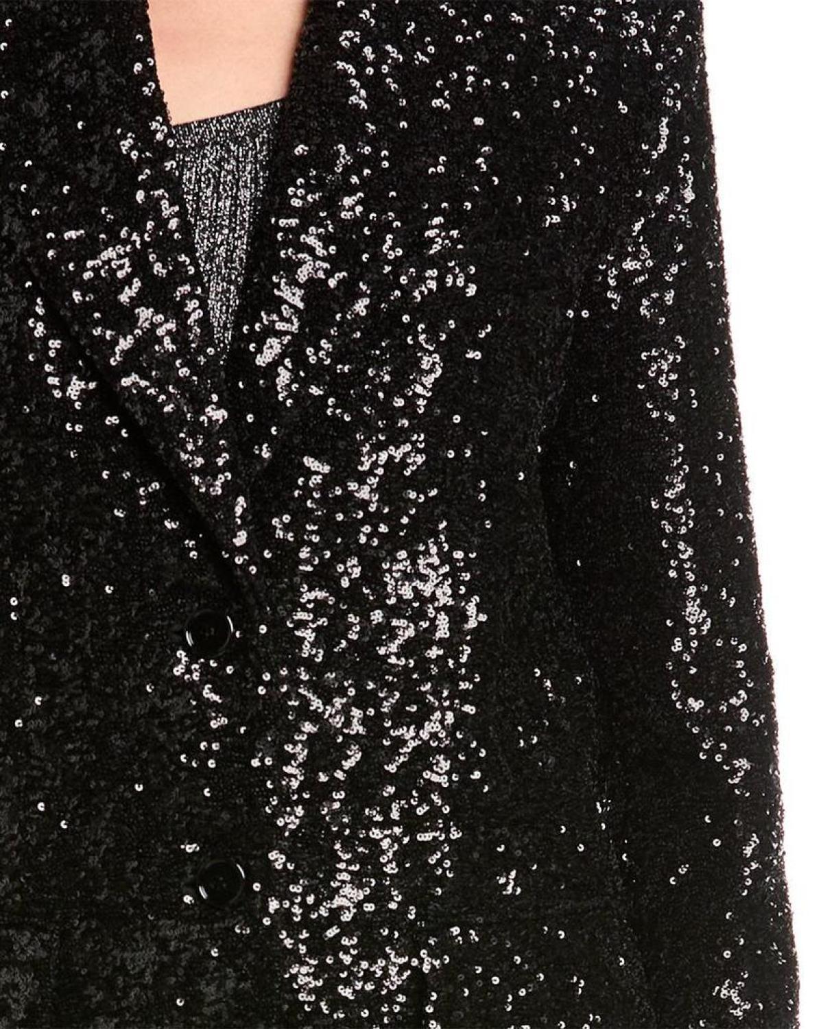 Michael Kors Collection Sequin Boyfriend Blazer