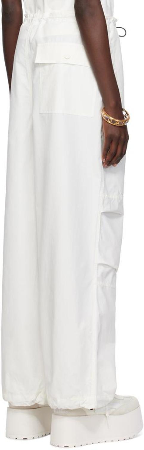 White 'The Balloon' Trousers