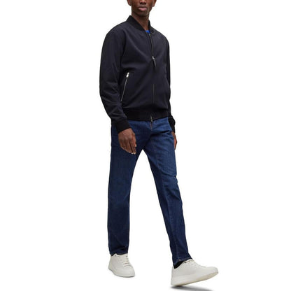 Men's Slim-Fit Jacket in Performance-Stretch Jersey