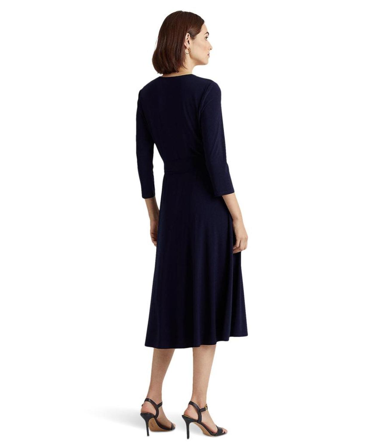 Jersey-Matte Midi Dress