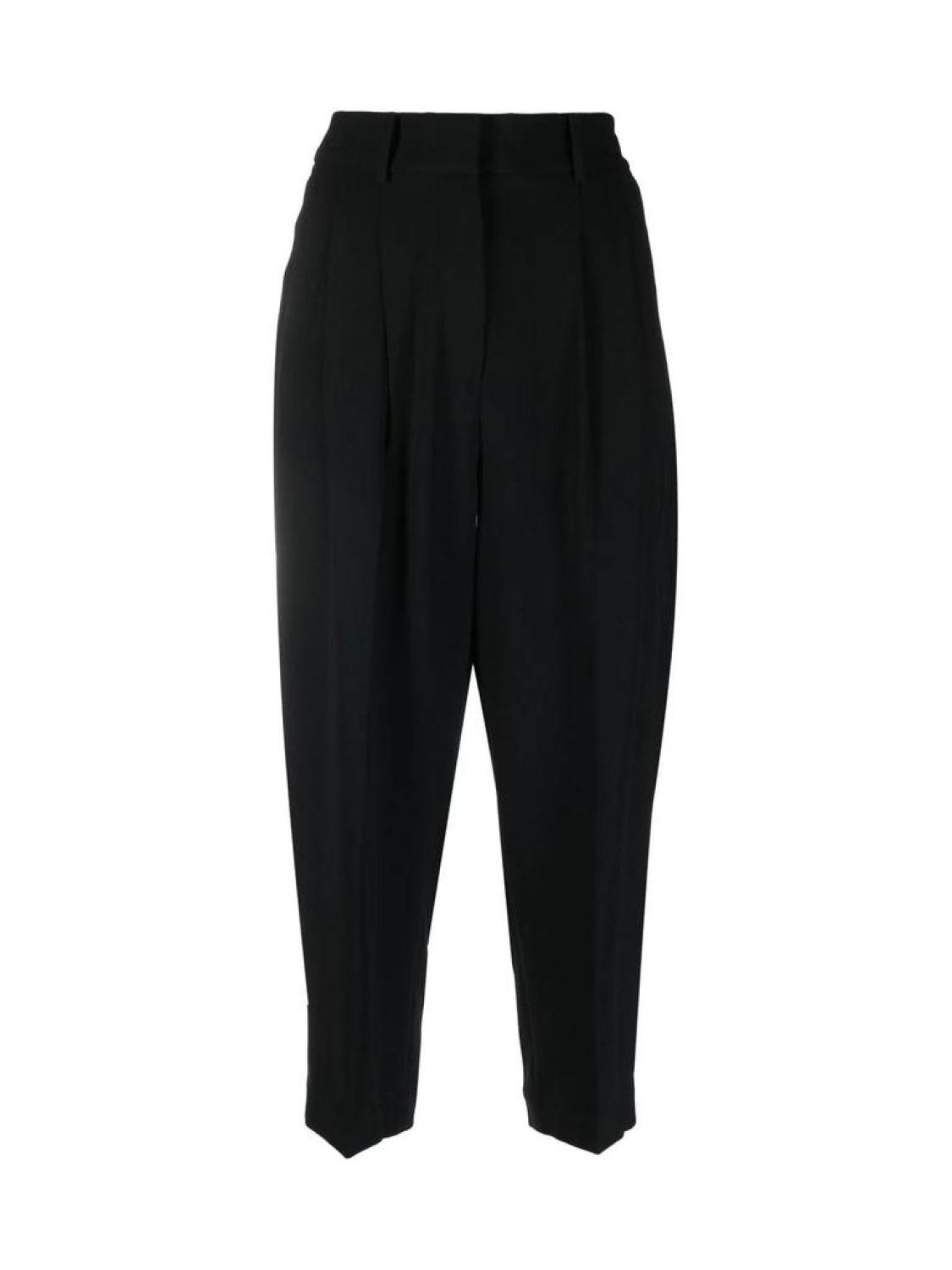 Michael Michael Kors High-Waisted Cropped Detail Pants