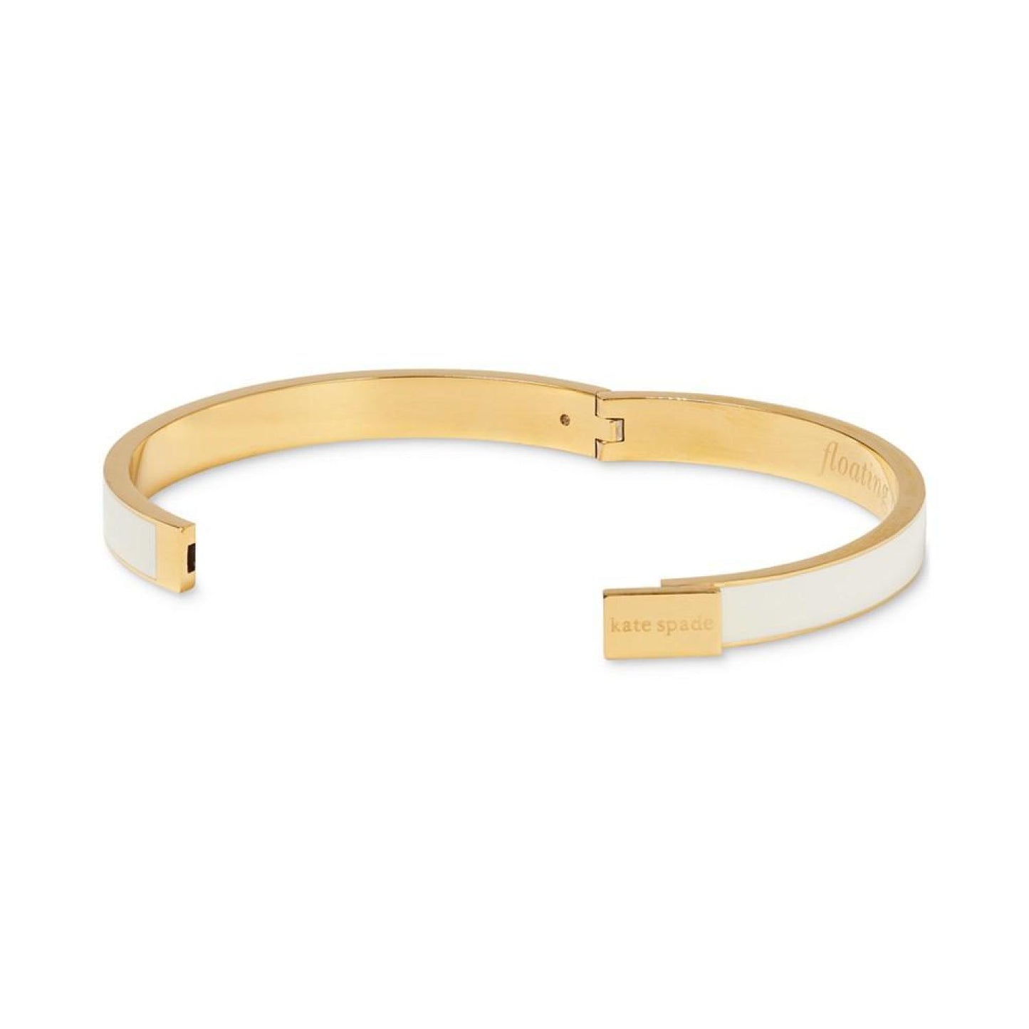 Gold-Tone Never A Dull Moment Color Inlay Bangle Bracelet